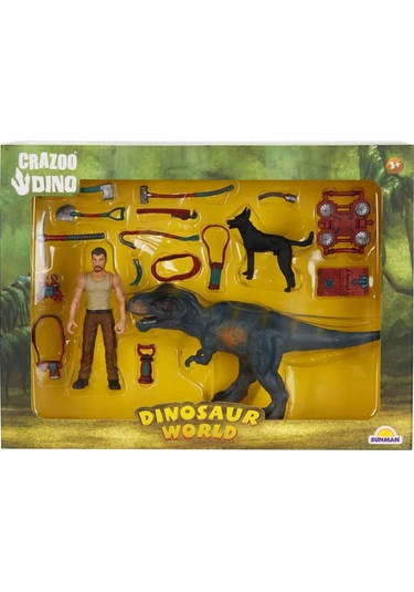 Sunman Crazoo Dinozor Figürlü Oyun Seti