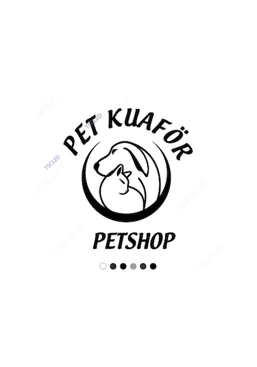 Firmaya Petshoplara Özel Stickerı Yapıştırma 18Cm