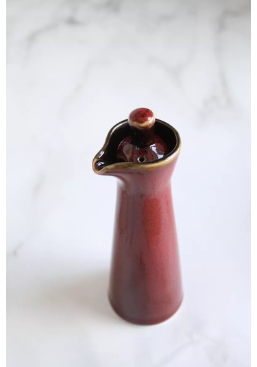 Ulol Brend 120 Ml Kapaklı Seramik Sosluk 202515842 Kırmızı