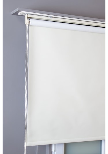 Karartma Blackout Krem Kalın Kaliteli Stor Perde