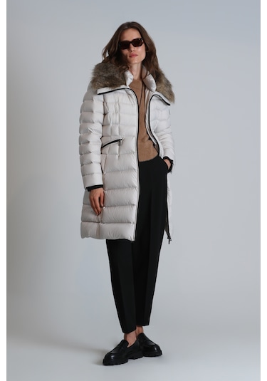Lufian Image Kaz Tüyü Kadın Mont Ekru Ekru 122120035100520 Ekru Lufian Image Kaz Tüyü Kadın Mont Ekru Ekru 122120035100520 Ekru