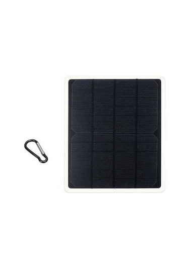 Pazly Ve Ve Usb Type-c Taşınabilir Seyahat Şarj Paneli Monokristal Kamp İçin Güneş Geeroyoo Çıkışlı Cihazı 20w - Fn