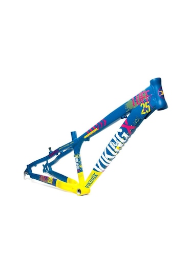 Vikingx Tuff X-25 Dirt Jump Aliminyum Kadro Yeşil-sarı Pt315