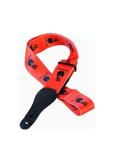 Airman Atatürk Baskılı Gitar Askısı