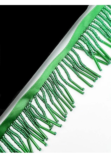 Slubov'u Boncuklu Kurdele, Dekoratif, 1m, Genişlik 4cm 219920153