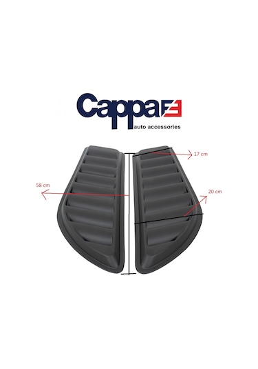 Mitsubishi L200 Asx Pajero Outlander Kaput Havalandırma Izgarası