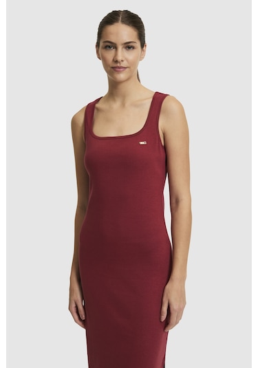 U.S. Polo Assn. U.s. Polo Assn. Kadın Vişne Elbise Örme 50323553-vr223