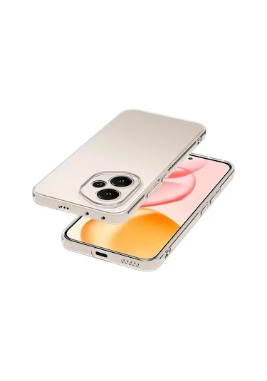 Noktaks - Honor Uyumlu Honor 400 - Kılıf Şeffaf Soft Slim Fitt Süper Silikon Kapak - Şeffaf - T38293 Şeffaf