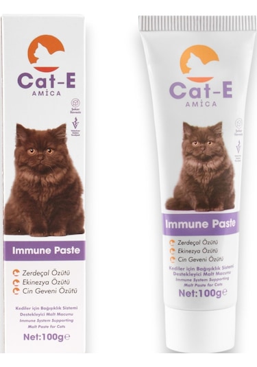 Amica Cat-e Immune Paste Savunma Malt Macunu