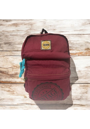 Kaliteli Salaş Küçük Boy Siyah Vintage Disayn Günlük Sırt Gezi Çantası 25x30cm Bordo Kaliteli Salaş Küçük Boy Siyah Vintage Disayn Günlük Sırt Gezi Çantası 25x30cm Bordo