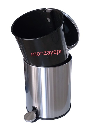 Primanova Cigo Çelik Çöp Kovası Soft Ve Wc Tuvalet Fıtçası Mat Krom