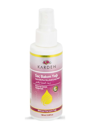 Karden Kuru Saçlar İçin Saç Bakım Yağı 100 ML