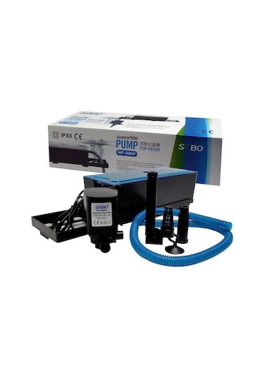 Sobo Akvaryum Tepe Üst Filtre Wp-2880f 30w. 1800 Lt/Saat
