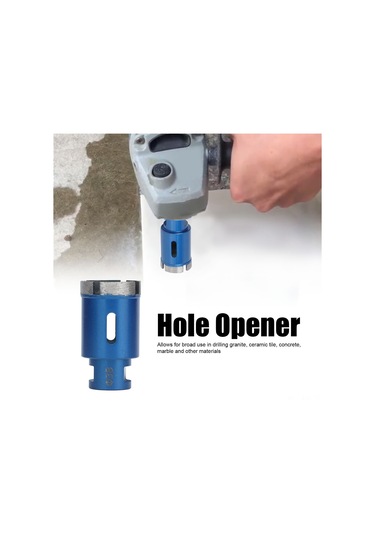 Ximistore9 M14 Dişli Elmas Delik Testeresi, Mermer Granit Taş Kesici, 38mm Çaplı Dayanıklı Delme Aracı