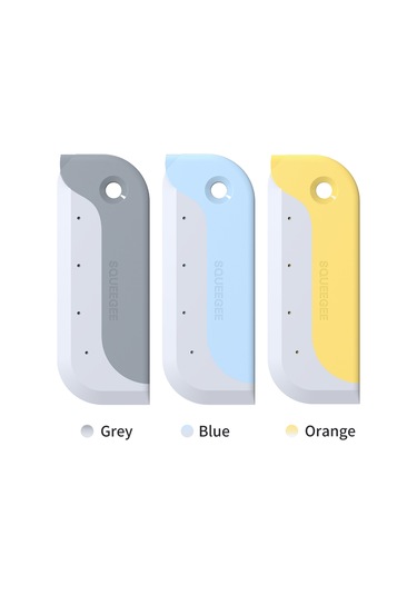 Suofeng Ev İçin Cam Silici - Kuru & Parlak Sonuç, Hafif Tasarım, Mutfak/banyo Uygun, Gri Renk Cd019 Gri