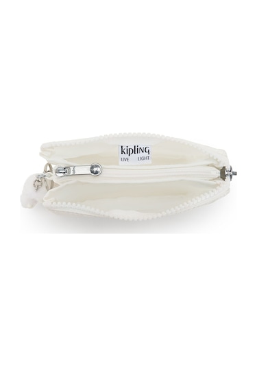 Kipling Kıplıng Creativity S Küçük Boy Cüzdan Beyaz Pure Alabaster Beyaz