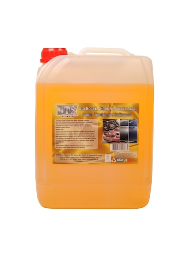 Oto Böcek Sinek ve Kalıntı Temizleyici 1-2 Konsantre 5 Litre