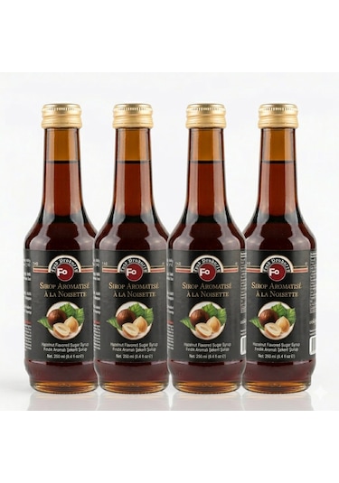 Fo 4'lü Avantaj Paketi Fındık Şurubu 250 Ml X 4 Adet Diğer
