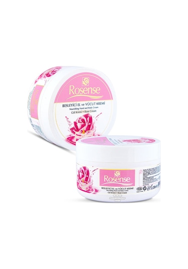 Rosense Isparta Besleyici El ve Vücut Gül Kremi 250 ML