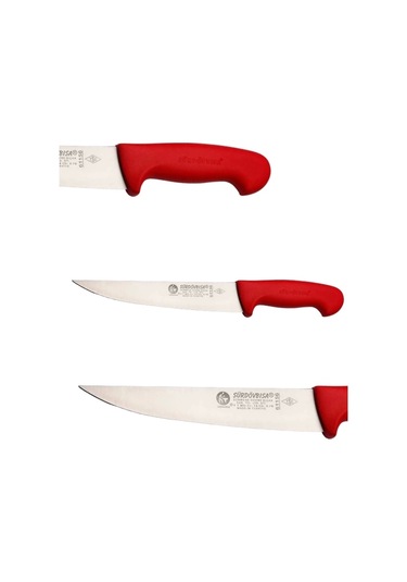 Sürdövbisa 61156 Kasap Et Sıyırma Bıçağı Plastik Sap Çok Renkli