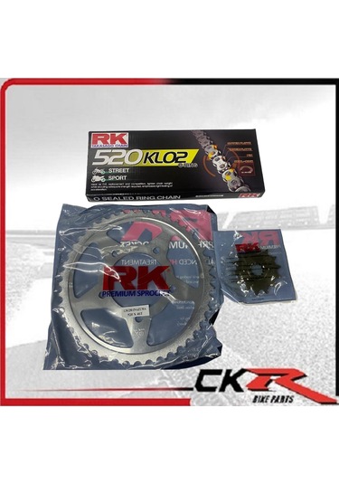 Suzuki Gw250 F İnazuma Uyumlu Zincir Dişli Seti Rk Set