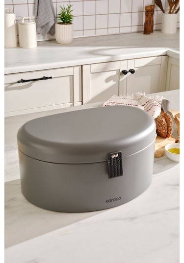 Karaca Mensa Ekmek Kutusu Gri