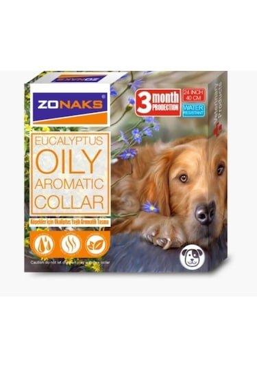 Zonaks Okaliptus Aromatik Köpek Tasma