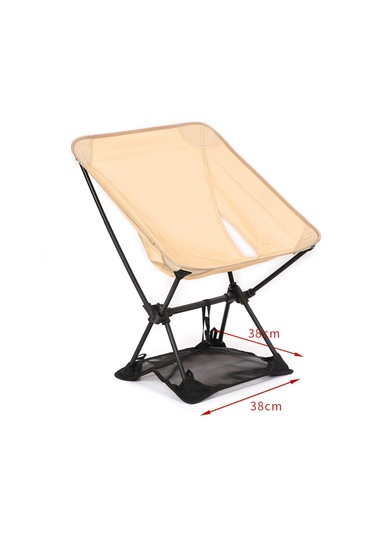 Dolıty Sandalyesiz Çökmeyi Önleyici Mat Katlanır Kamp Siyah Çok Renkli