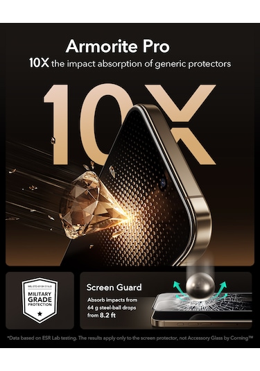 Apple İphone 17 Pro Ultrafit Armorite Pro Cam Ekran Koruyucu