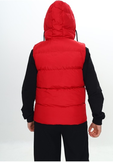 Toontoy Erkek Çocuk Göğsü Armalı Şişme Yelek Kırmızı