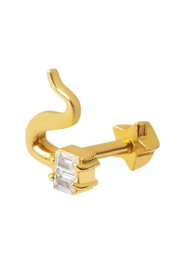 Bilezikci 14 Ayar Altın Piercing Tragus Küpe Kphsy14k22511 Sarı