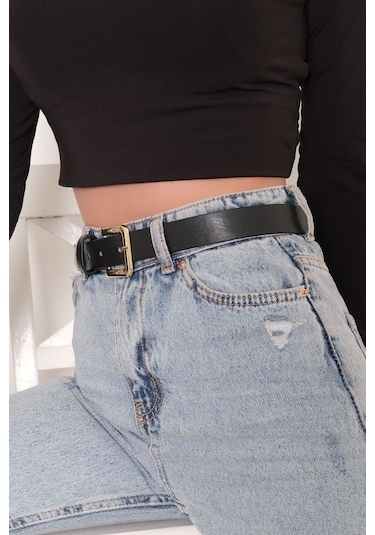 Bensu Store - Aksesuar Kemer Siyah2 - 10874.1140. 001 Siyah