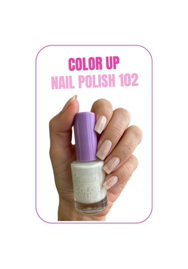 Callista Color Up Nail Polish Oje 102 Coconut Juice