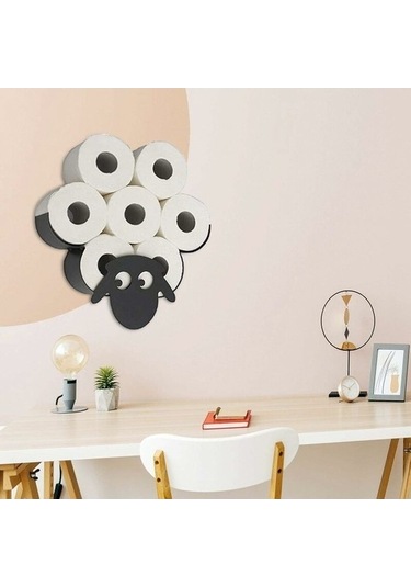 Novahub Güzel Hayvanlı Mutfak-banyo Tuvalet Kağıdı Tutucu, Koyun Aksesuarları, Yatak Odası Dekorasyonu Diğer