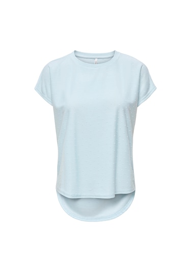 Only Bayan T Shirt 15368563 Açık Mavi