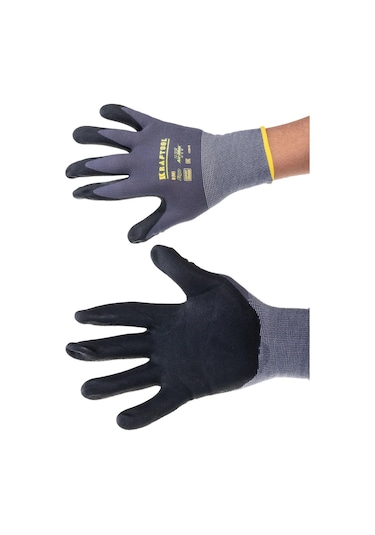 Kraftool Hassas İşler İçin Kraftool Nitril Kaplamalı Eldivenler 399189122