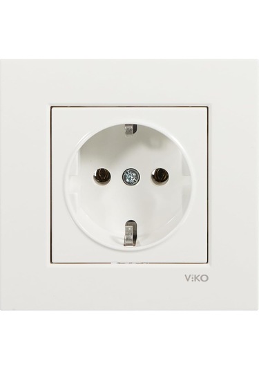 Karre Beyaz Toprak Priz A.opp, Beyaz