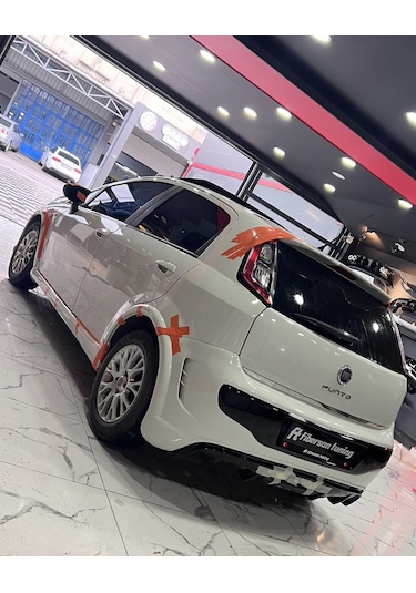 Fiat Punto Evo Abarth Bbody Kit Fibersan Tuning