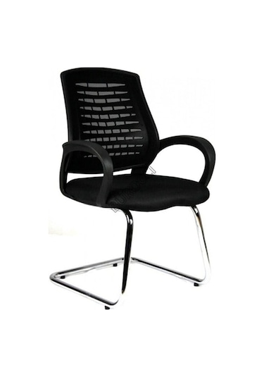 Clk-06 Clk Fileli Ofis Koltuğu U Krom Ayak Bekleme Misafir Koltuğu