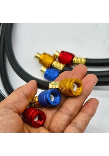 Dashanshop 39.37inch R410 R134a R32 Soğutucu Hortumu 600-3000psi Hvac Klima Pompası