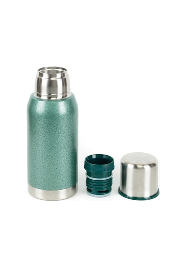 Sunup Sn-22235 Paslanmaz Çelik Yeşil 750 Ml Vakumlu Termos Çok