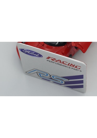 Ford Rs Racing Devolopment Krom Metal 3M Bagaj Plaka Logo Amblem
