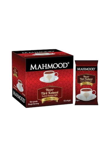 Mahmood Coffee Hazır Türk Kahvesi 3'lü Set