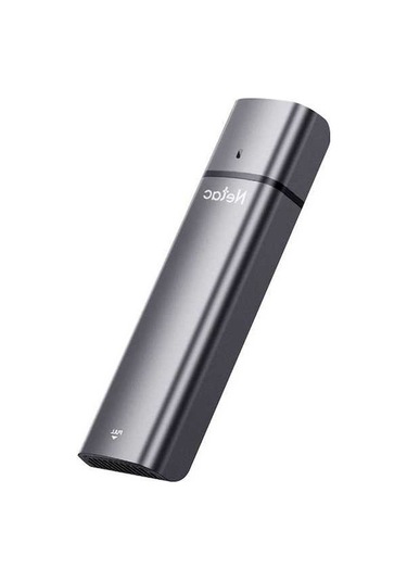 Novahub Netac Wh21 M.2 Sata Taşınabilir Hard Disk Kılıfı - Alüminyum, Dahili Kablo, Yüksek Hız, Kompakt Tasarım