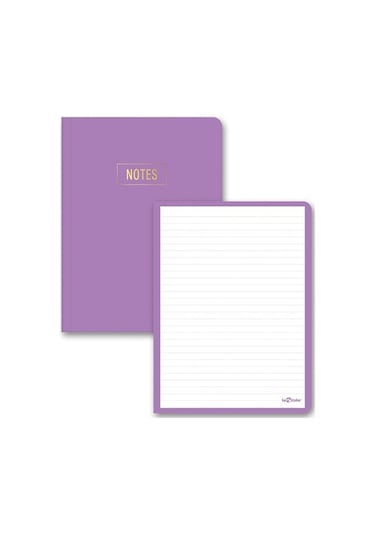 Le Color Notes Mini Defter Çizgili Mor 14x20 CM