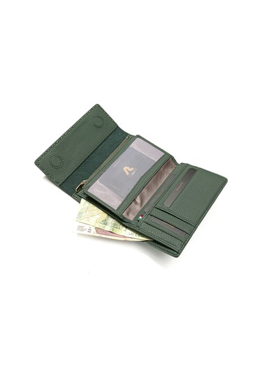 Green Cüzdan & Kartlık Kadın Diğer 2784 Roncato Flother Skın Wallet Green