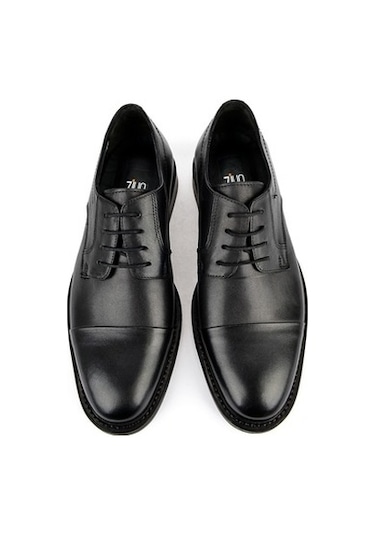 Ziya, Hakiki Deri Erkek Ayakkabı 113744 2381 Sıyah