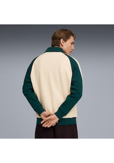 Puma T7 Relaxed Track Erkek Krem Ceket 632994 Krem