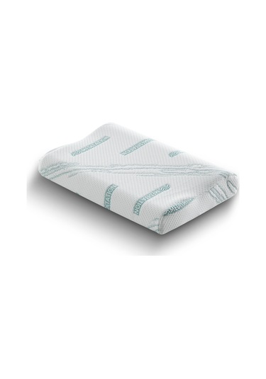 Visko Meditation Stres Azaltan Tek Taraflı Boyun Destek Yastığı Boyun Düzleşmesi İçin Lüx Yastık 1 Adet Çok Renkli