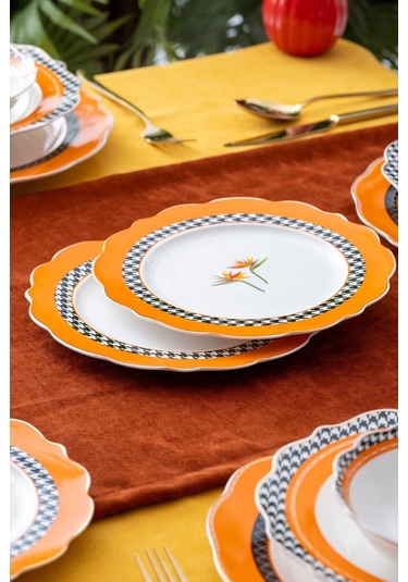 Diana 6 Kişilik 24 Parça Porselen Yemek Takımı